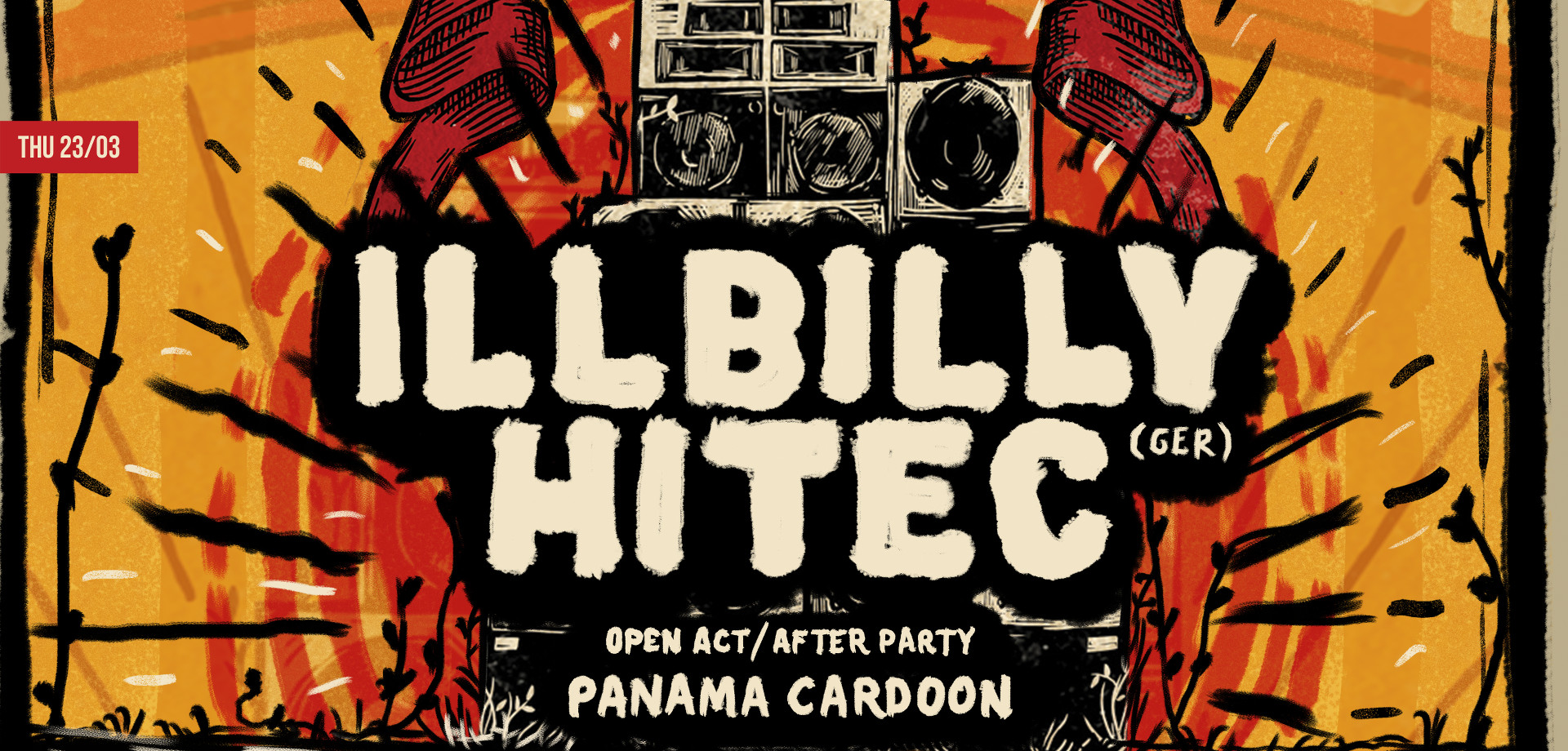 «iLLBiLLY HiTEC live» στο six d.o.g.s
