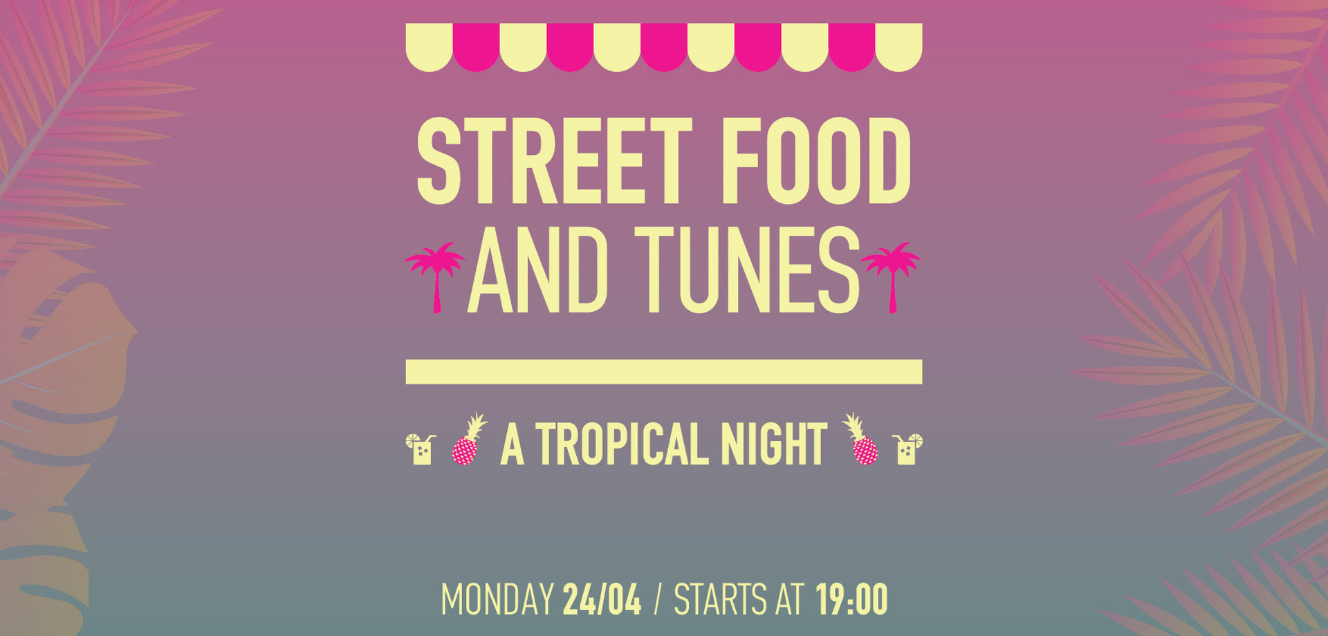 «Street Food and Tunes: A Tropical Night» στο The Big Kahuna