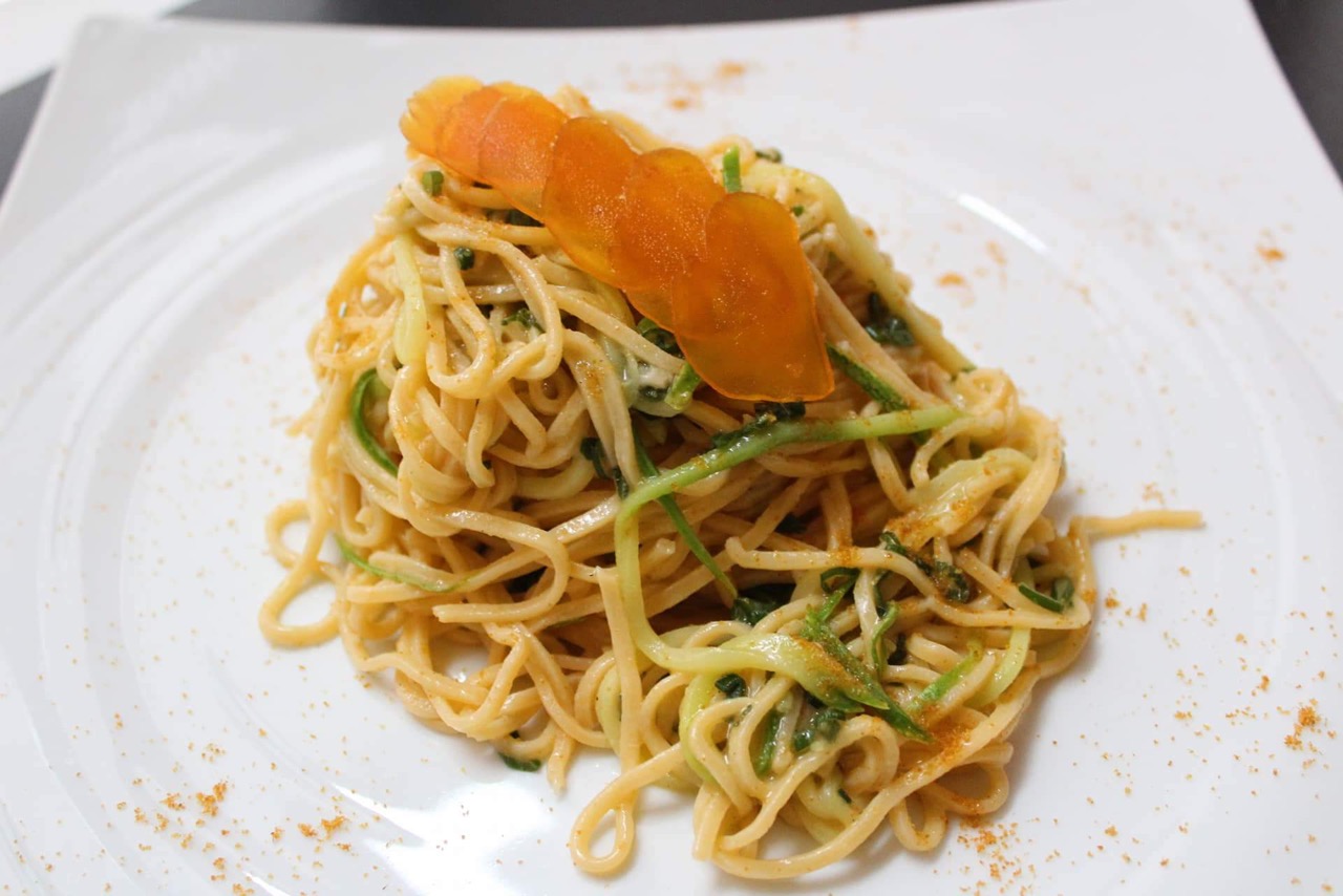 Τα περίφημα Spaghetti alla Chitarra.