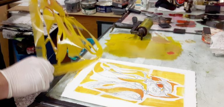diving into ink