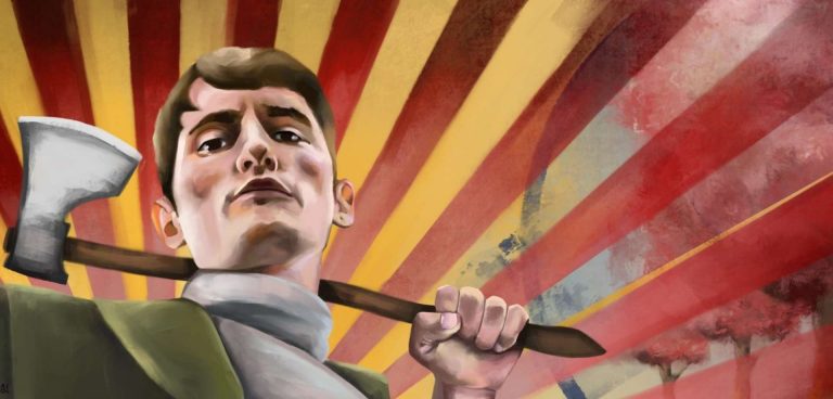 (Somewhere) beyond the cherry trees