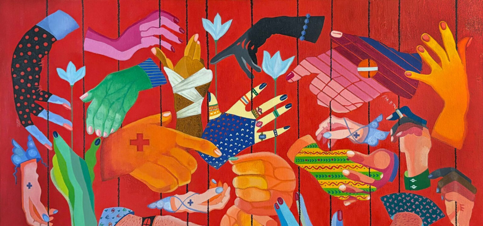 «Ανάμεσα στον ουρανό και στη γη» της Βικτώριας Σκαρλάτου στην Πινακοθήκη Δήμου Αθηναίων — 60 χρόνια δημιουργικής δραστηριότητας σε μία έκθεση